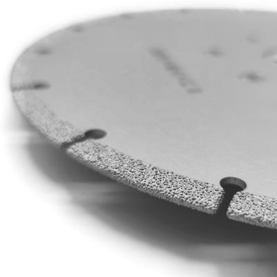 125 mm Διαμαντένιο διακοσμημένο δίσκο με λεπίδα κενού για την τριβή της άκρης της πλάκας του μαρμάρου