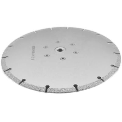 125 mm Διαμαντένιο διακοσμημένο δίσκο με λεπίδα κενού για την τριβή της άκρης της πλάκας του μαρμάρου