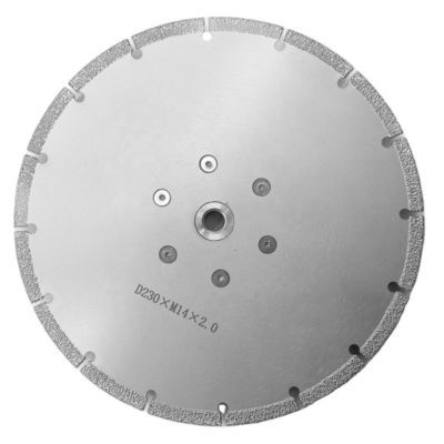 125 mm Διαμαντένιο διακοσμημένο δίσκο με λεπίδα κενού για την τριβή της άκρης της πλάκας του μαρμάρου