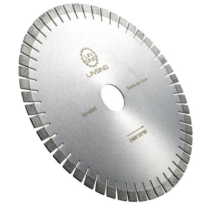 2.4mm πάχος λεπίδας U-slot γρανίτη μαρμάρινο κόψιμο έραψαν δίσκο λεπίδας με εγγύηση