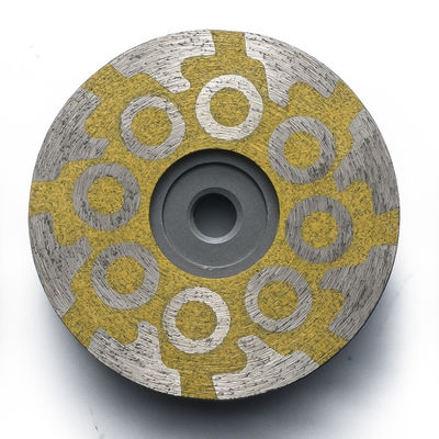 Διαμέτρου Προσαρμοσμένο Αποδεκτό 100mm Cup Diamond Grinding Wheel για το γυαλισμό πλακών