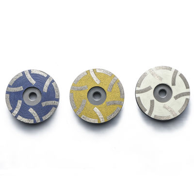 Διαμέτρου Προσαρμοσμένο Αποδεκτό 100mm Cup Diamond Grinding Wheel για το γυαλισμό πλακών