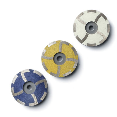 Διαμέτρου Προσαρμοσμένο Αποδεκτό 100mm Cup Diamond Grinding Wheel για το γυαλισμό πλακών