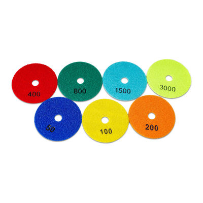 Διαφορετικό Grit 125cm Διαμαντένιο Polishing Pad Για στεγνό 50/100/200/400/500/800/1500/3000/buff
